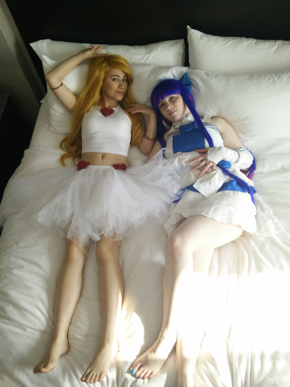 Panty and Stocking cosplays!